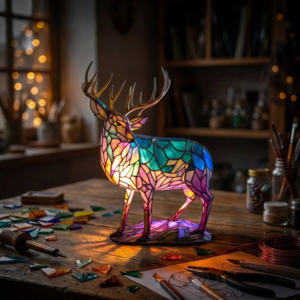 Deer Lamp
