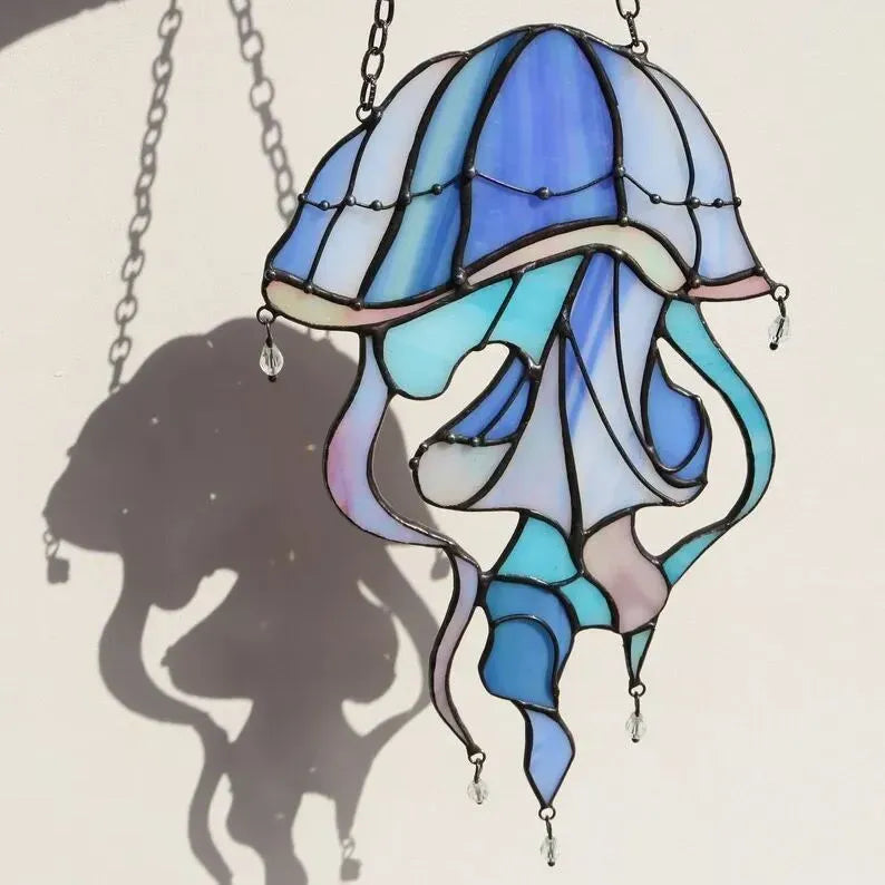 Iridescent Jellyfish Suncatcher