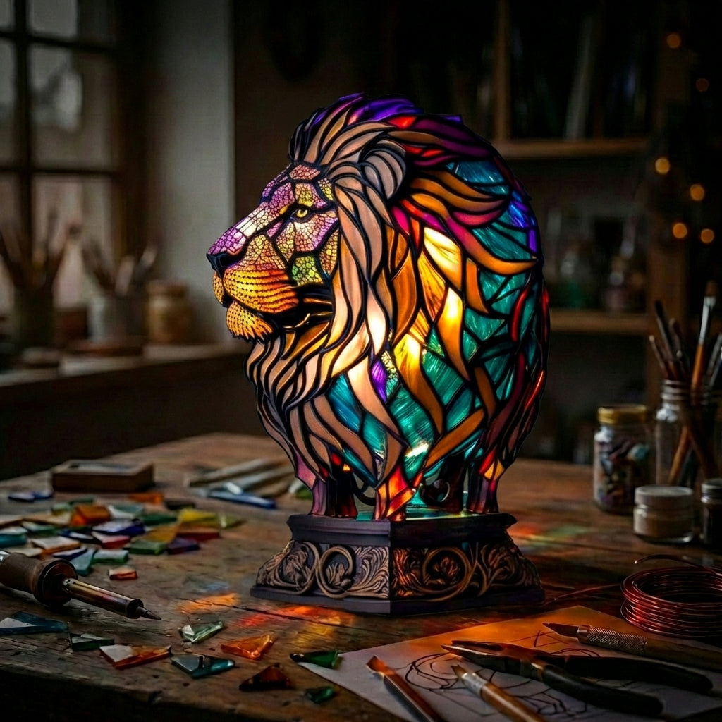 Lion Head Lamp