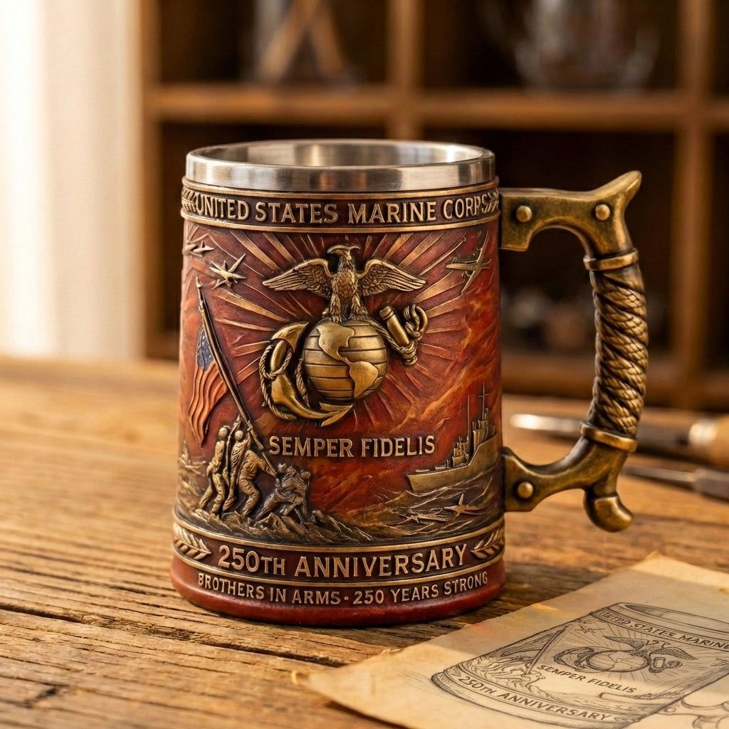 Marine Corps Semper Fidelis Stein