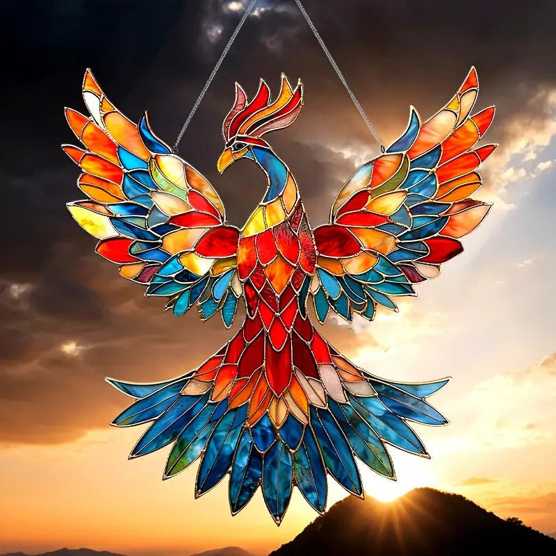 Phoenix Rising Suncatcher