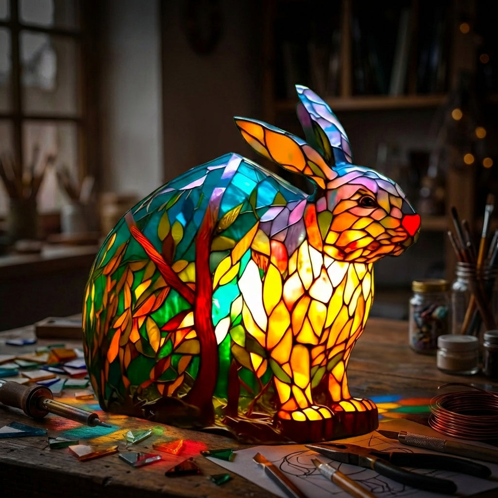 Bunny Lamp – Holloway Glass