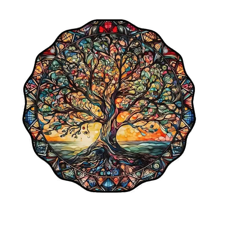Tree Of Life Sunset Suncatcher