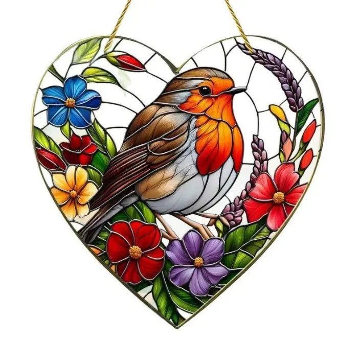 Vintage Bird Branch Ornament